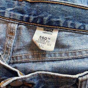 Vintage Levi Jeans 560’s 16L